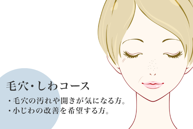 毛穴・しわコース